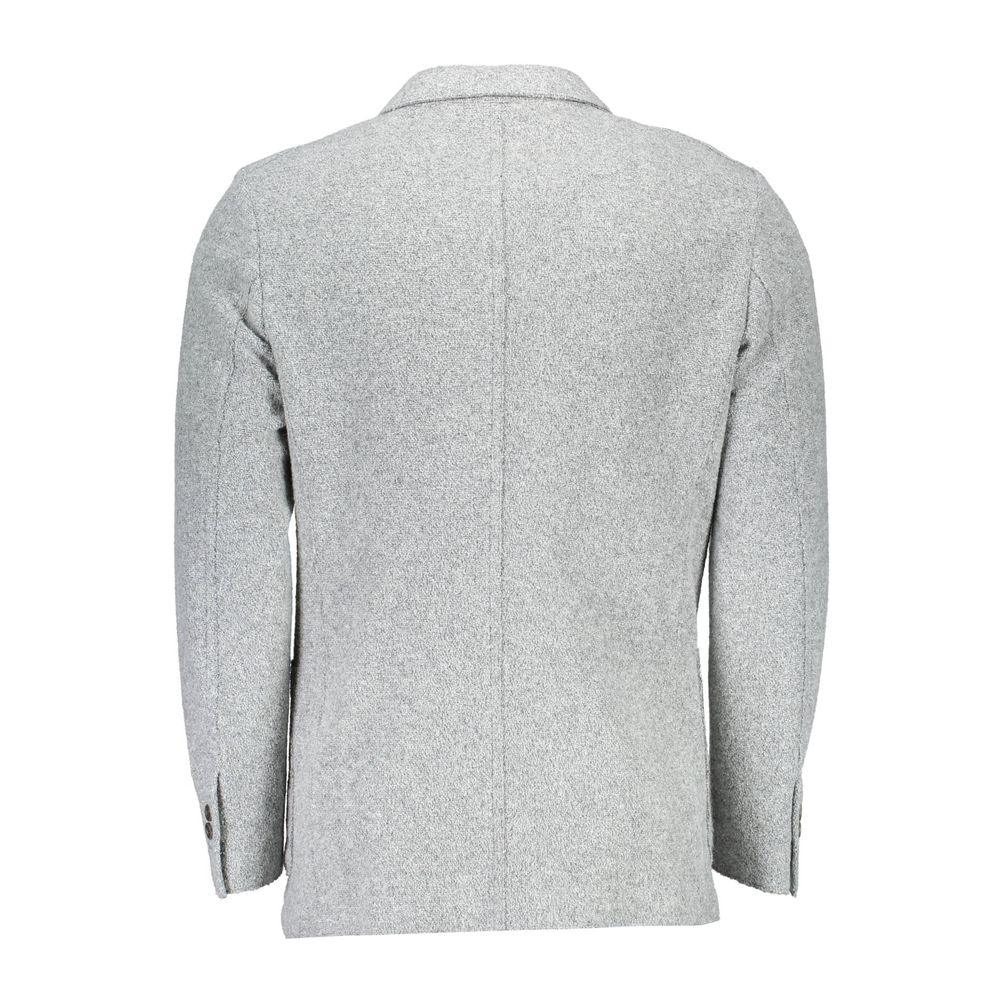 Gant Elegant Long-Sleeved Wool Blend Jacket - PER.FASHION