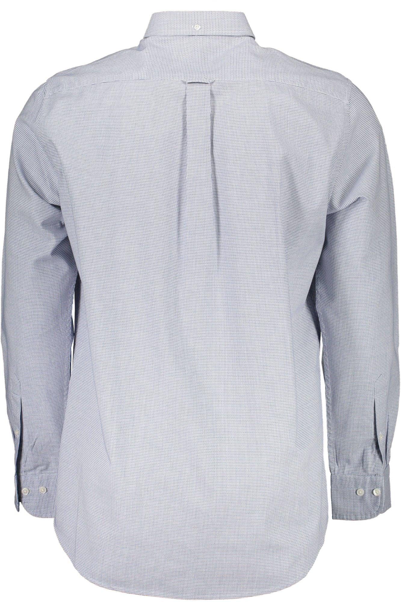 Gant Elegant Organic Cotton Blend Blue Shirt - PER.FASHION