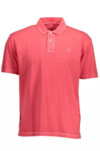 Gant Elegant Pink Cotton Polo Shirt - PER.FASHION