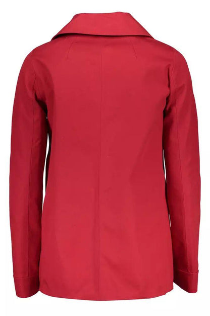 Gant Elegant Pink Cotton Sports Jacket with Logo - PER.FASHION