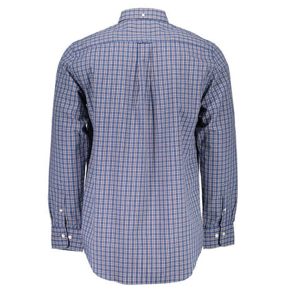 Gant Elegant Purple Long Sleeve Button-Down Shirt - PER.FASHION