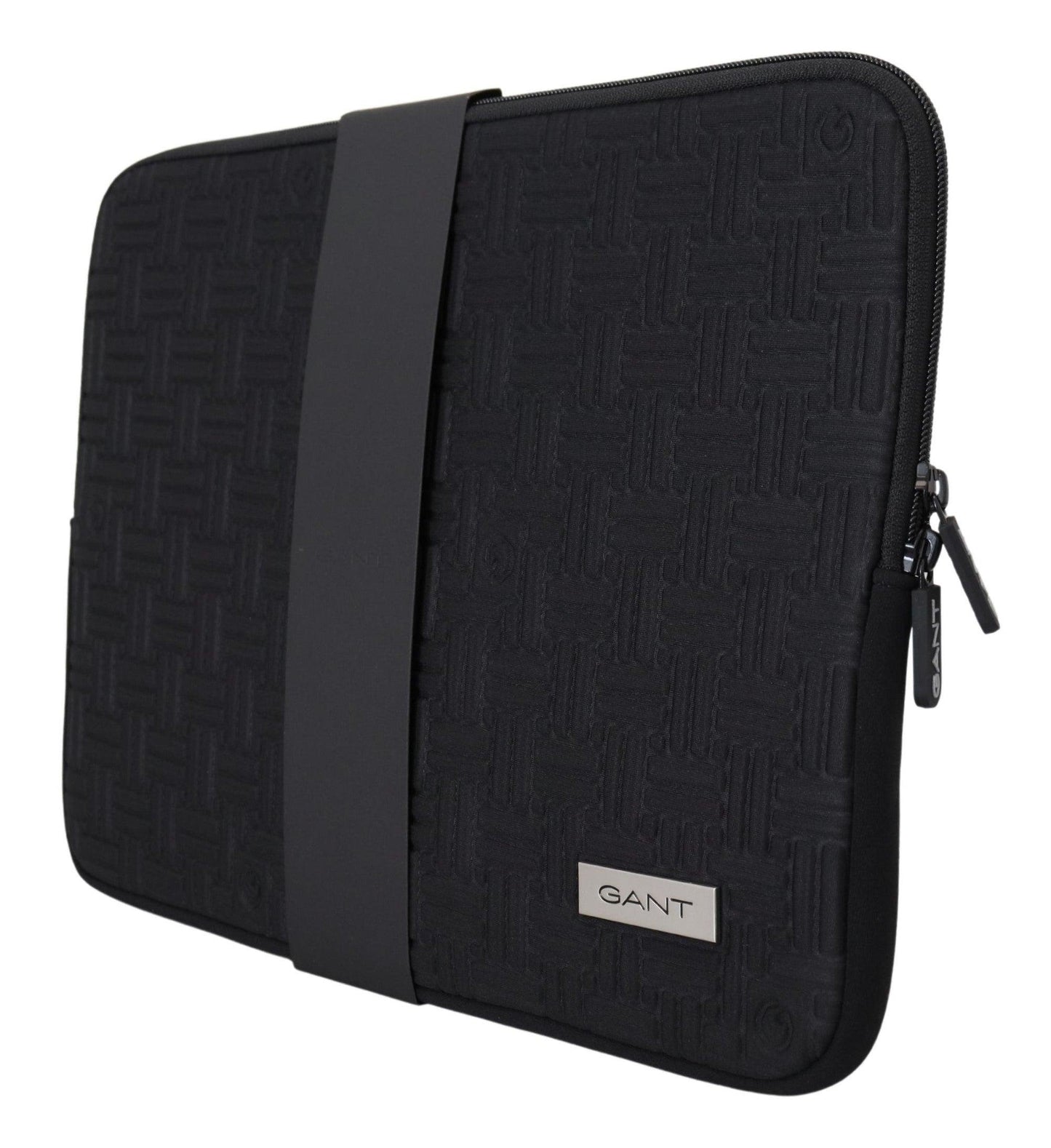 Gant Sleek Black Neoprene Laptop Sleeve - PER.FASHION
