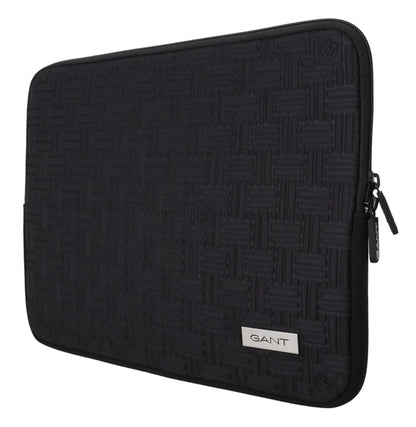 Gant Sleek Black Neoprene Laptop Sleeve - PER.FASHION