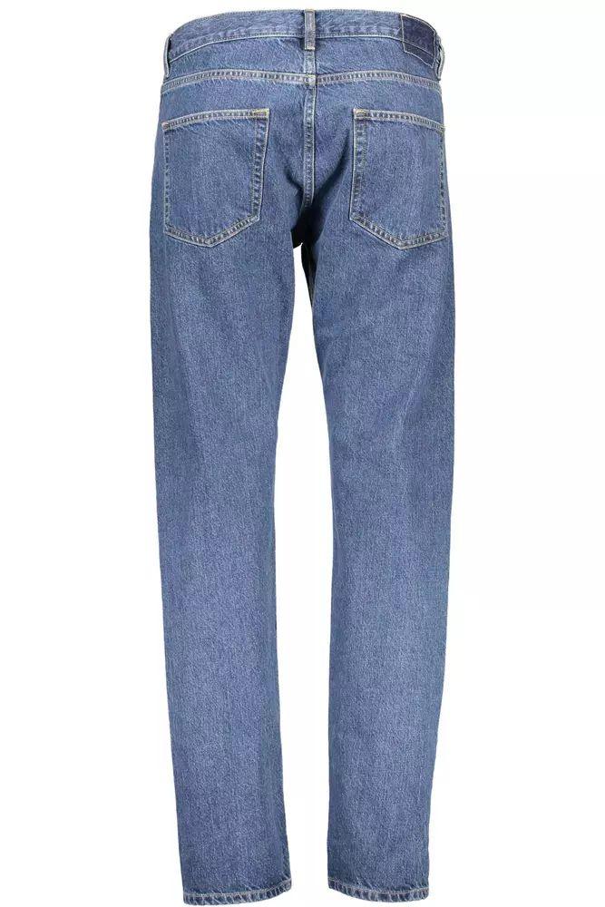 Gant Sophisticated Blue Cotton Jeans - PER.FASHION