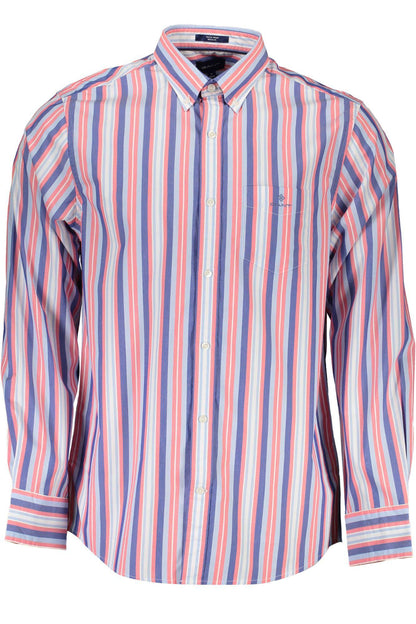 Gant Summertime Elegance Pink Short Sleeve Shirt - PER.FASHION