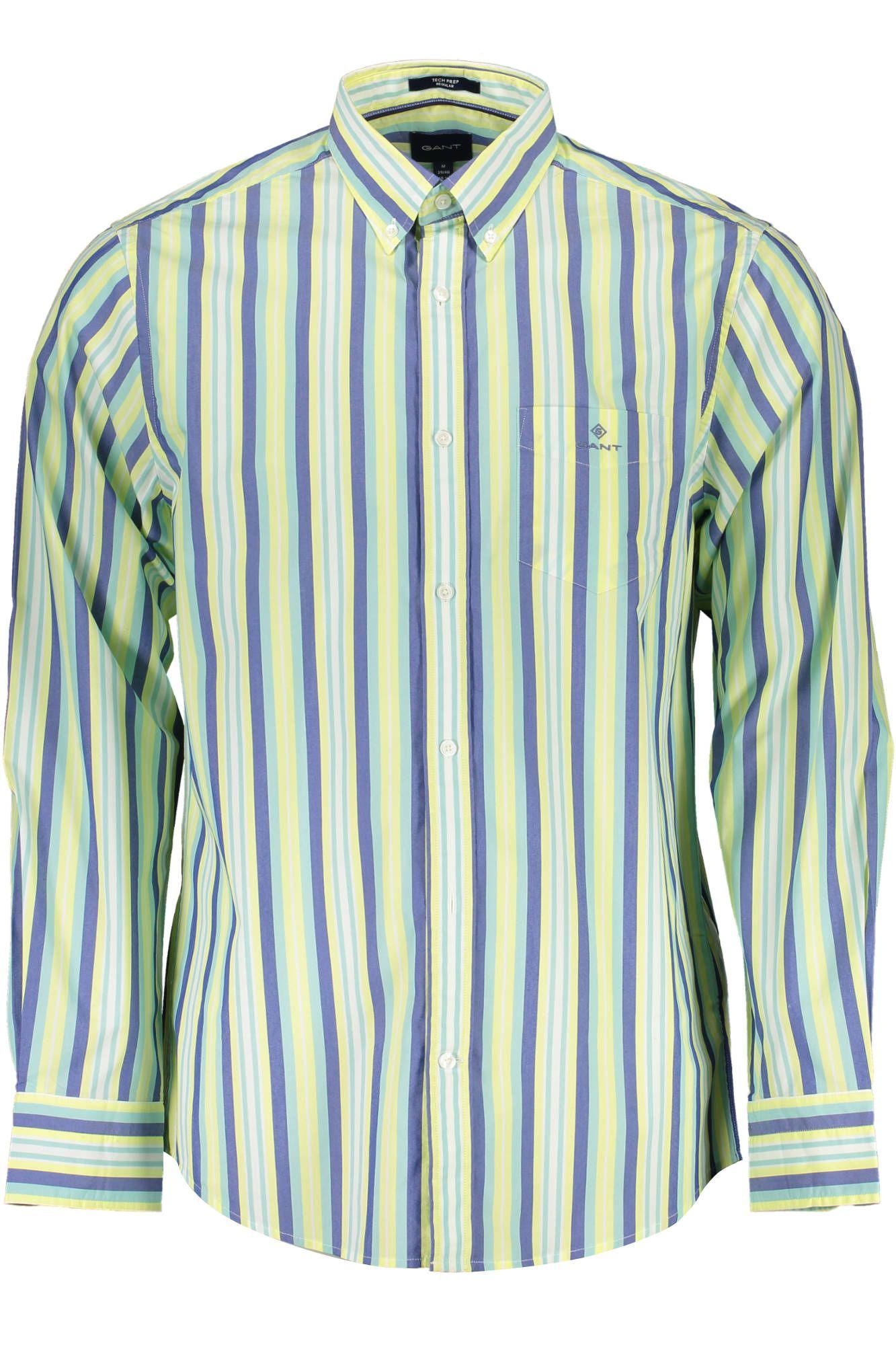 Gant Sunshine Yellow Button-Down Summer Shirt - PER.FASHION