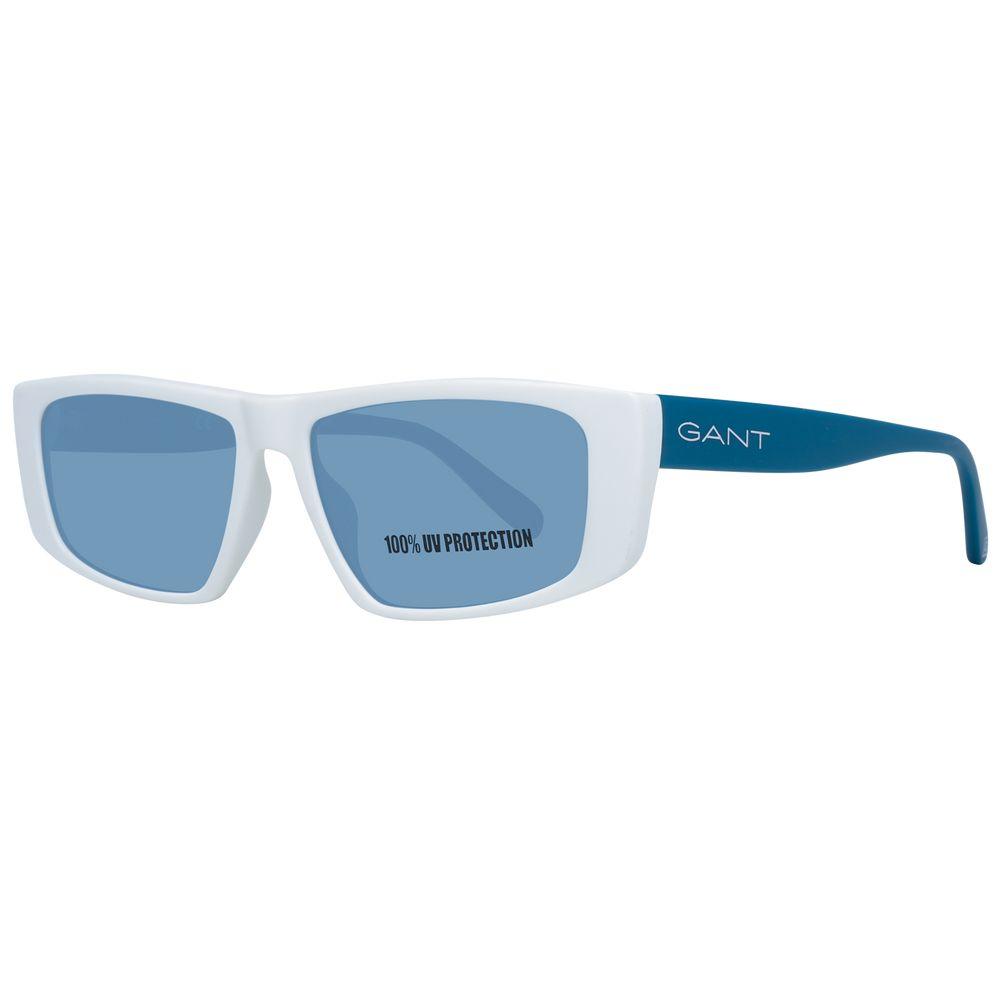 Gant White Unisex Sunglasses - PER.FASHION