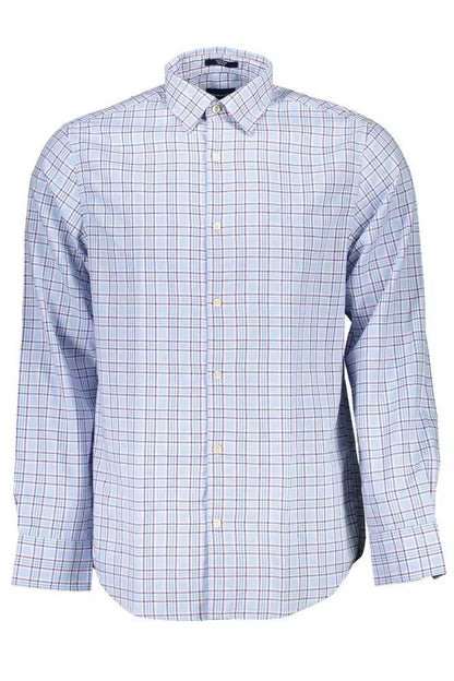 Gant Elegant Light Blue Long Sleeve Shirt - PER.FASHION