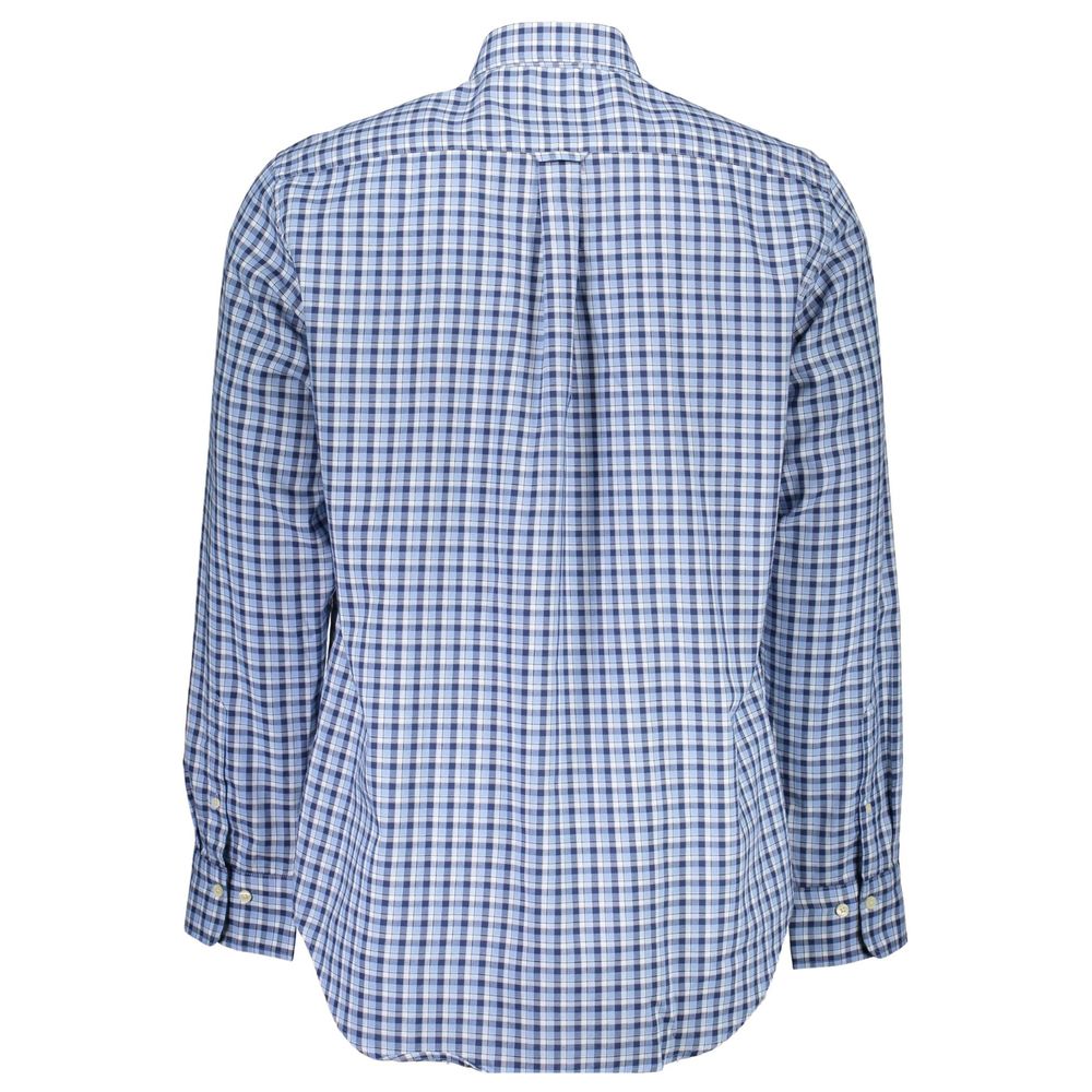 Gant Elegant Голубая рубашка с длинным рукавом