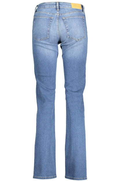 Gant Chic Slim-Fit Faded Blue Jeans - PER.FASHION