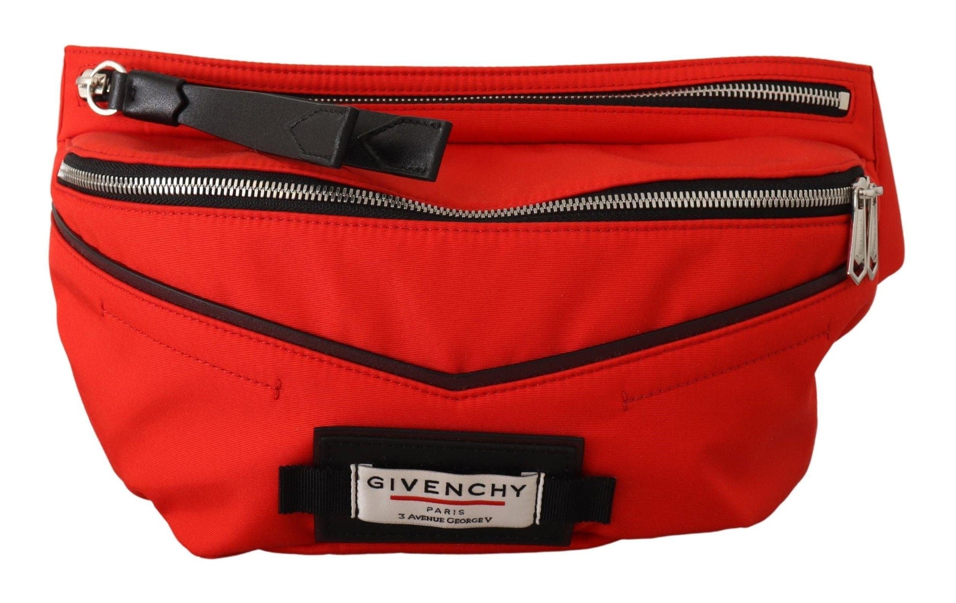 Givenchy Elegant Large Bum Belt Bag in Red and Black - PER.FASHION