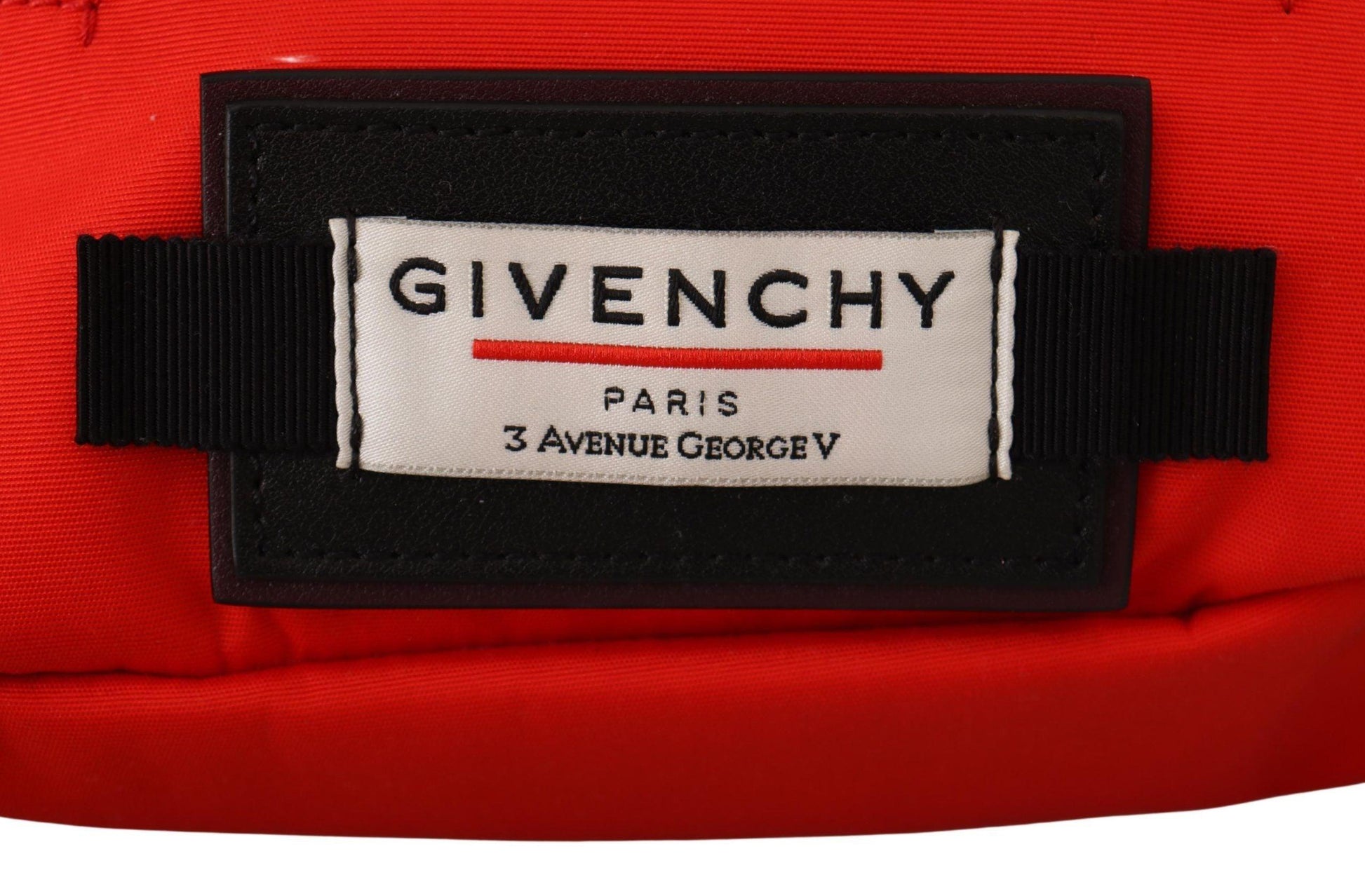 Givenchy Elegant Large Bum Belt Bag in Red and Black - PER.FASHION
