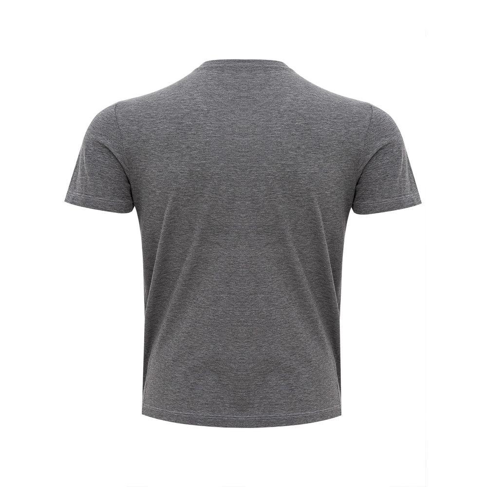 Gran Sasso Elegant Gray Cotton T-Shirt for Men - PER.FASHION