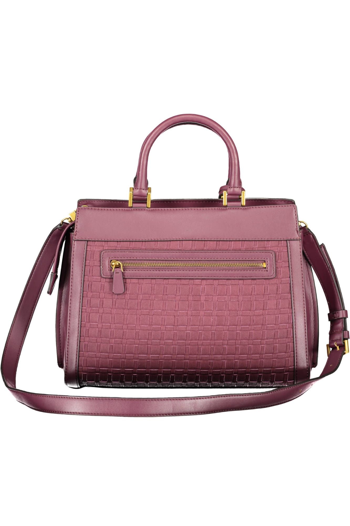 Guess Jeans Elegant Purple Polyurethane Handbag - PER.FASHION