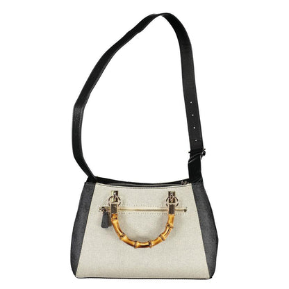 Guess Jeans Gray Cotton Handbag - PER.FASHION