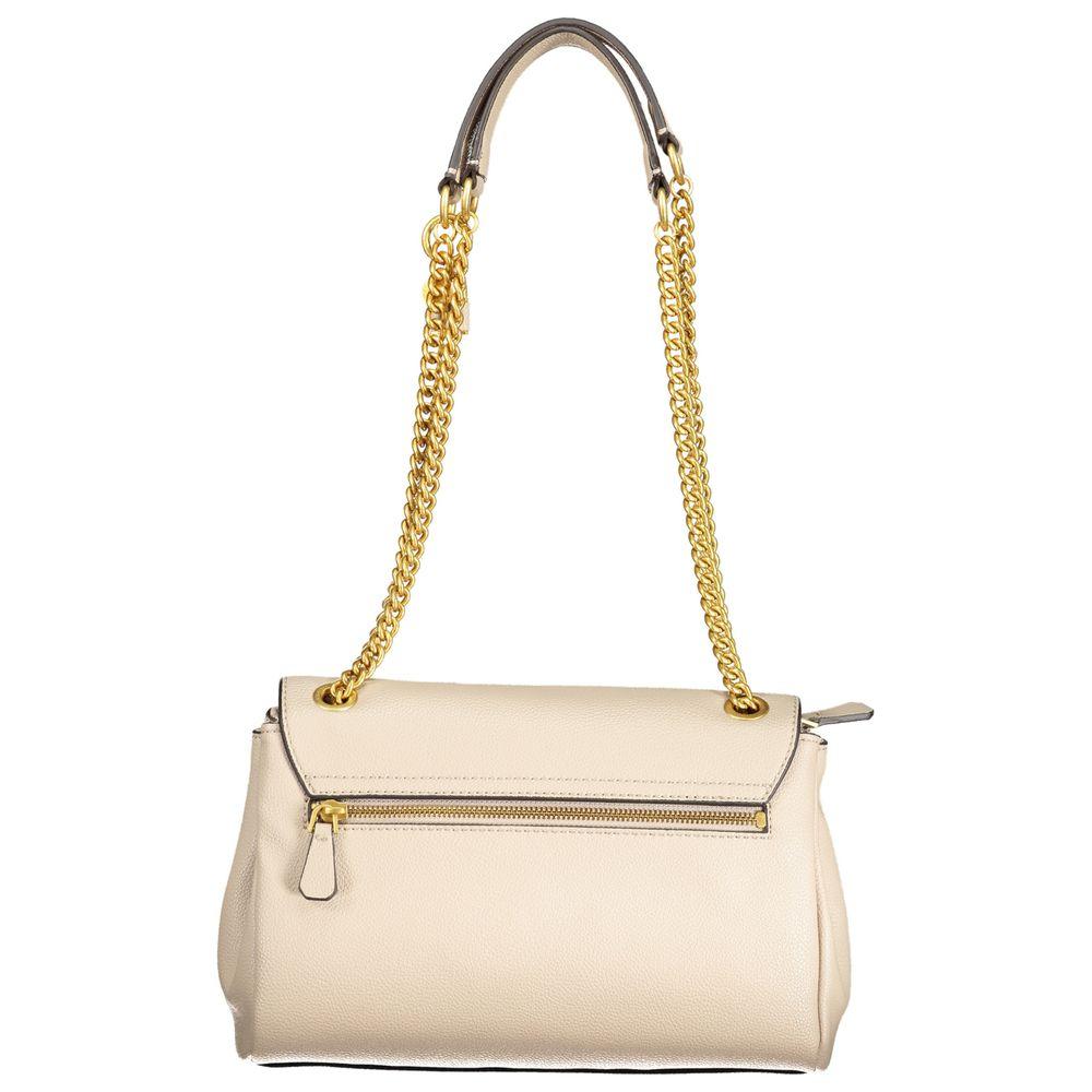 Guess Jeans Beige Polyethylene Handbag - PER.FASHION