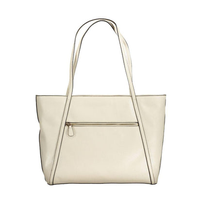 Guess Jeans Beige Polyethylene Handbag - PER.FASHION