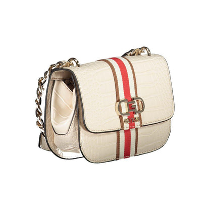 Guess Jeans Beige Polyethylene Handbag - PER.FASHION