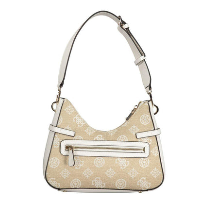 Guess Jeans White Polyethylene Handbag - PER.FASHION