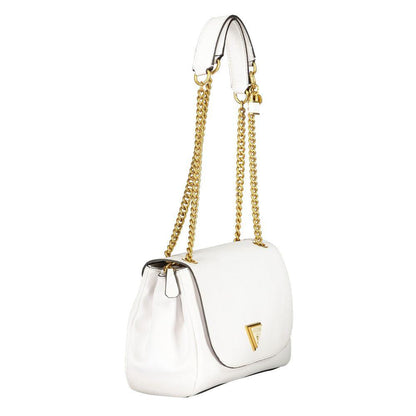 Guess Jeans White Polyethylene Handbag - PER.FASHION