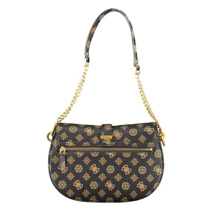 Guess Jeans Brown Polyethylene Handbag - PER.FASHION