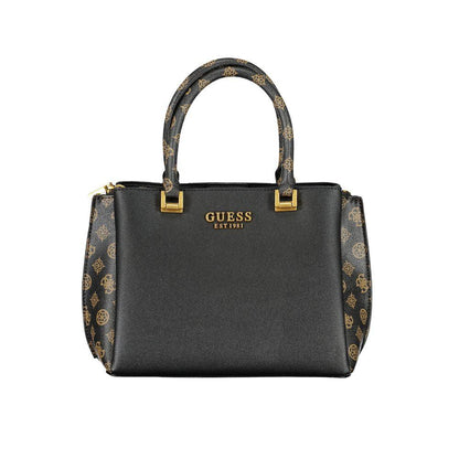 Guess Jeans Black Polyethylene Handbag - PER.FASHION