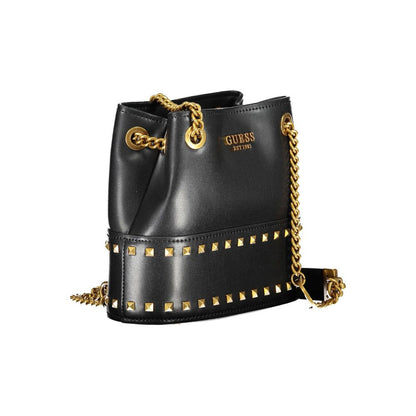 Borsa a mano Guess Jeans in polietilene nero