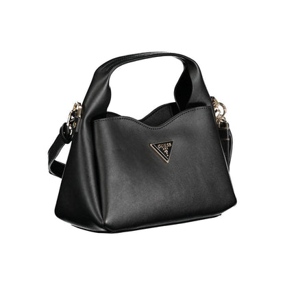 Guess Jeans Black Polyethylene Handbag - PER.FASHION