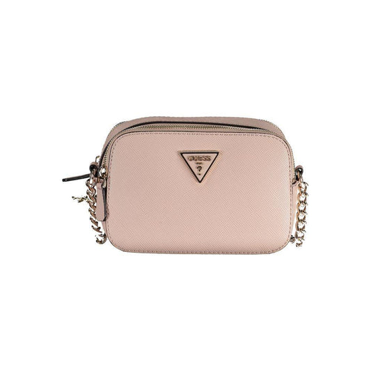 Guess Jeans Pink Polyethylene Handbag - PER.FASHION