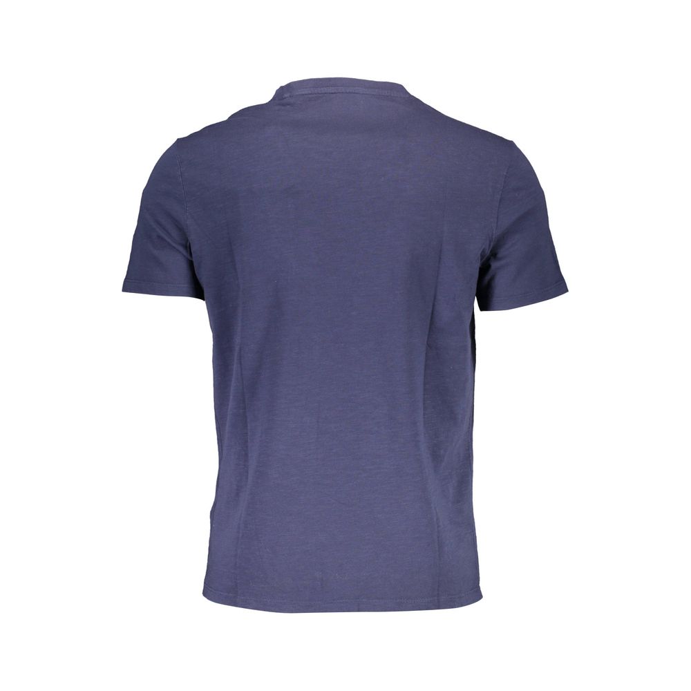 Guess Jeans Chic T-shirt con taschino ricamato in tonalità zaffiro