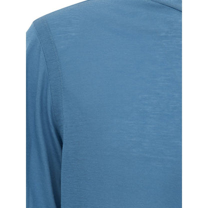 Brioni Light Blue Cotton T-Shirt