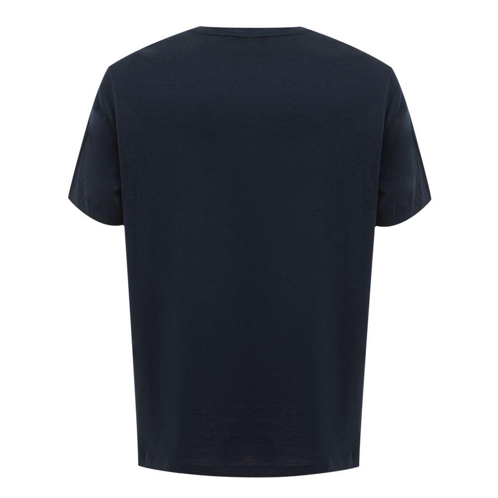 Brioni Blue Cotton T-Shirt - PER.FASHION