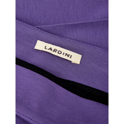 Pantalone Elegante Lardini in Viscosa Viola