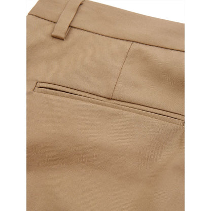 Pantaloni Lardini Chic in cotone marrone per uno stile sofisticato