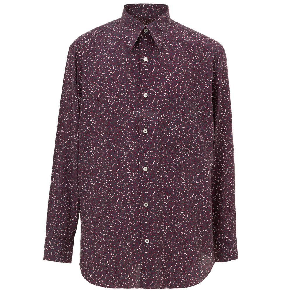 Brioni Purple Silk Shirt - PER.FASHION