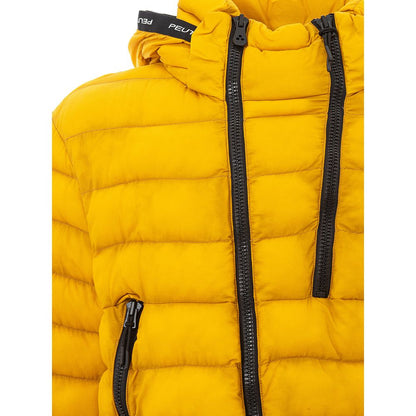 Peuterey Sontuosa giacca in poliammide gialla