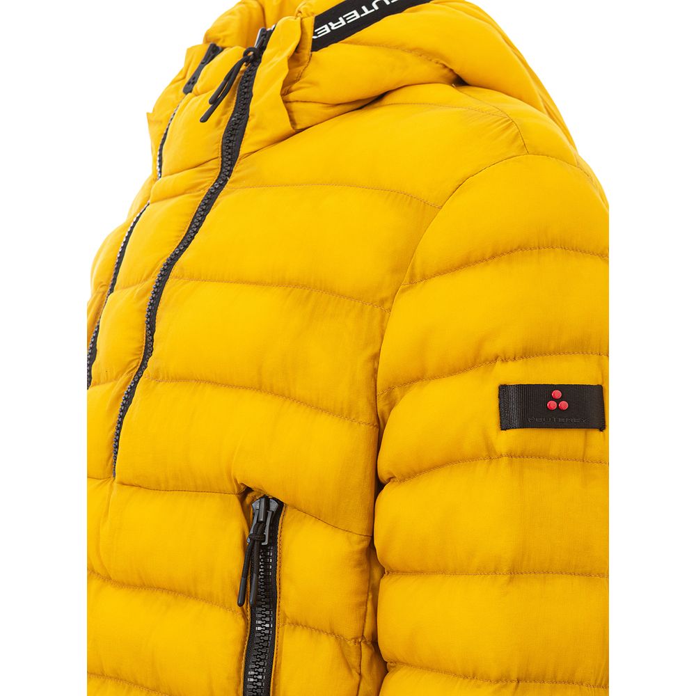 Peuterey Sontuosa giacca in poliammide gialla