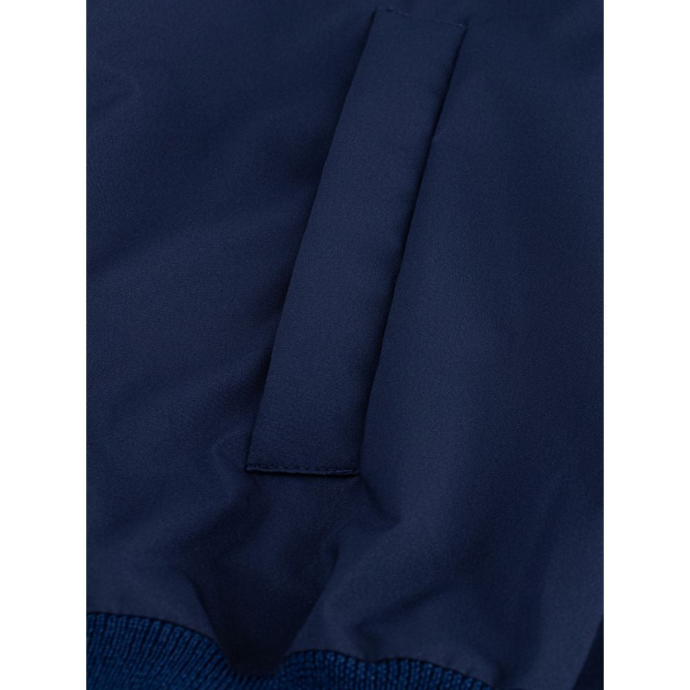 Gran Sasso Elegant Blue Wool Cardigan for Men - PER.FASHION