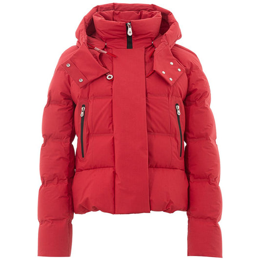 Peuterey Элегантная красная хлопковая куртка для изысканного стиля