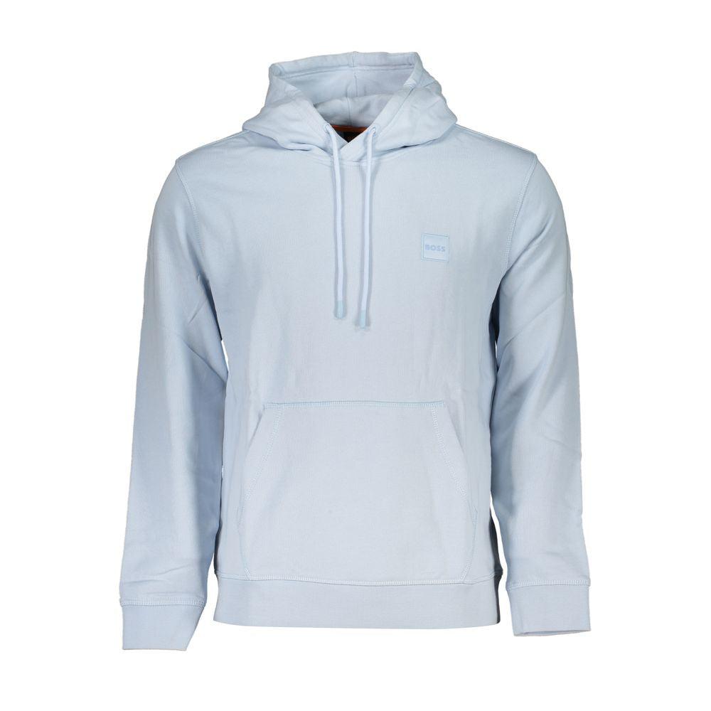 Hugo Boss Light Blue Cotton Sweater - PER.FASHION