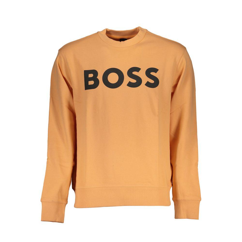 Hugo Boss Orange Cotton Sweater - PER.FASHION