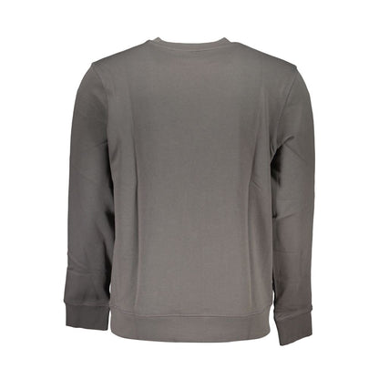 Hugo Boss Gray Cotton Sweater