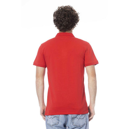 Iceberg Red Cotton Polo Shirt - PER.FASHION