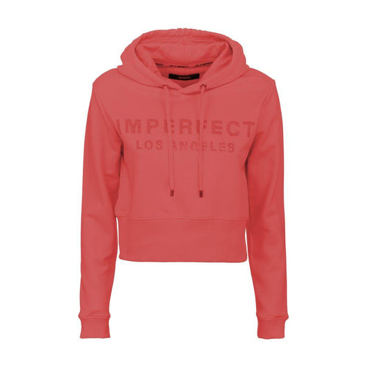 Imperfect Elegant Rhinestone Logo Hoodie - PER.FASHION