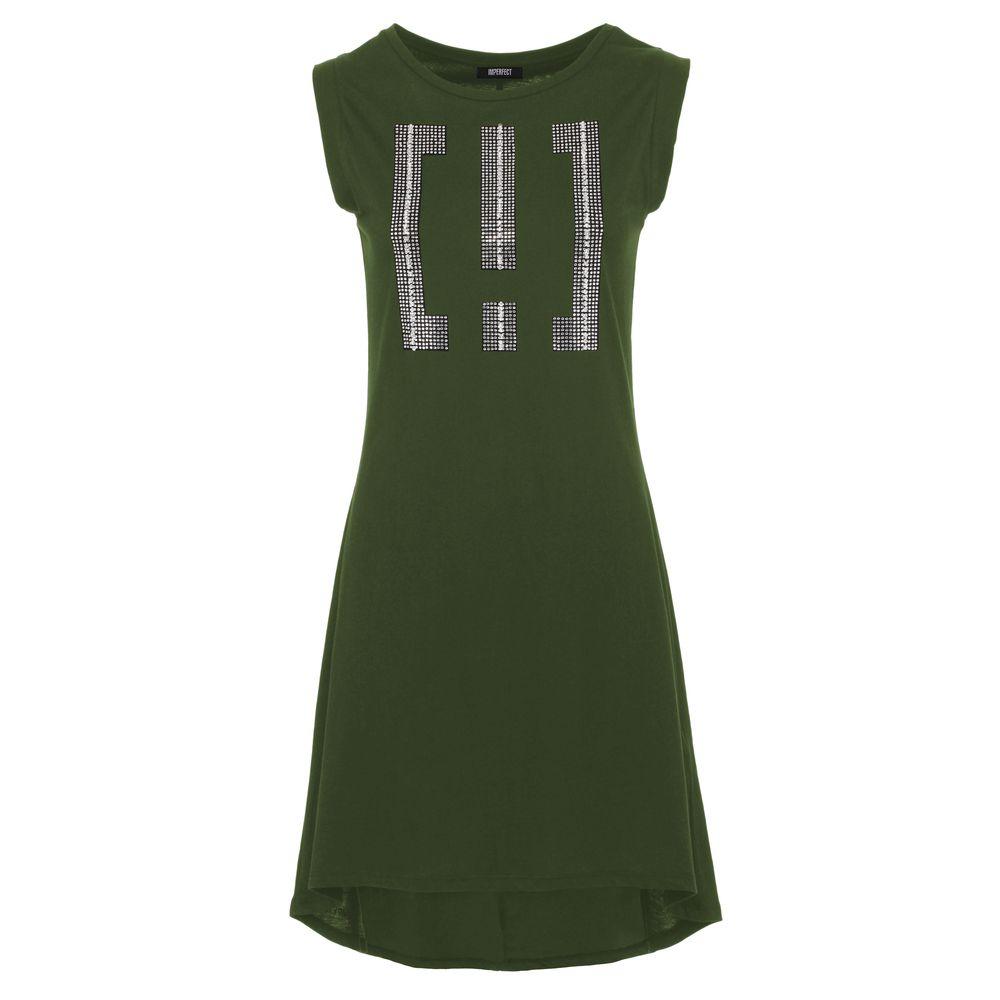 Imperfect Embellished Army Green Maxi Dress - Dazzle with Comfort - PER.FASHION