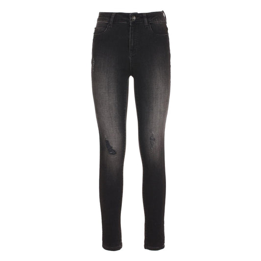 Imperfect Sleek Black Cotton-Blend Sweat Pants - PER.FASHION