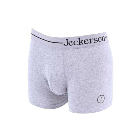 Jeckerson Sleek Monochrome Boxers with Signature Logo - PER.FASHION