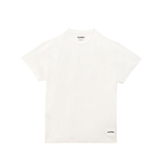 Jil Sander White Cotton Organic T-Shirt - PER.FASHION