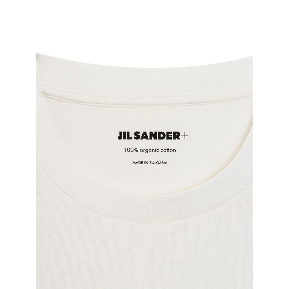 Jil Sander White Cotton Organic T-Shirt - PER.FASHION