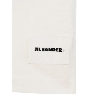 Jil Sander White Cotton Organic T-Shirt - PER.FASHION